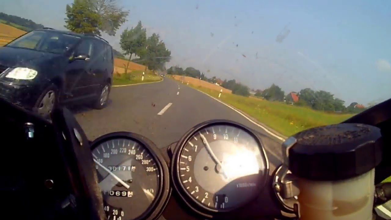YAMAHA YZF 1000 R THUNDERACE 4VD Probefahrt BAB & Landstr.