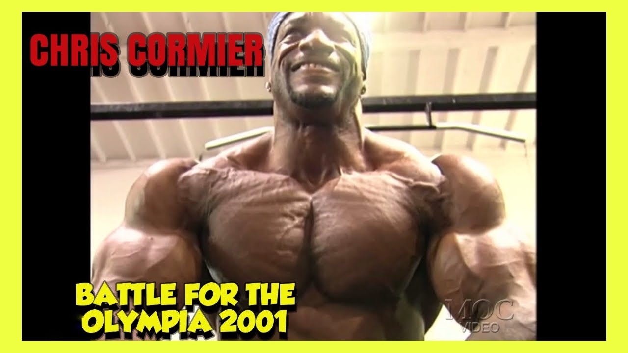 CHRIS CORMIER - CHEST WORKOUT - BATTLE FOR THE OLYMPIA 2001 DVD