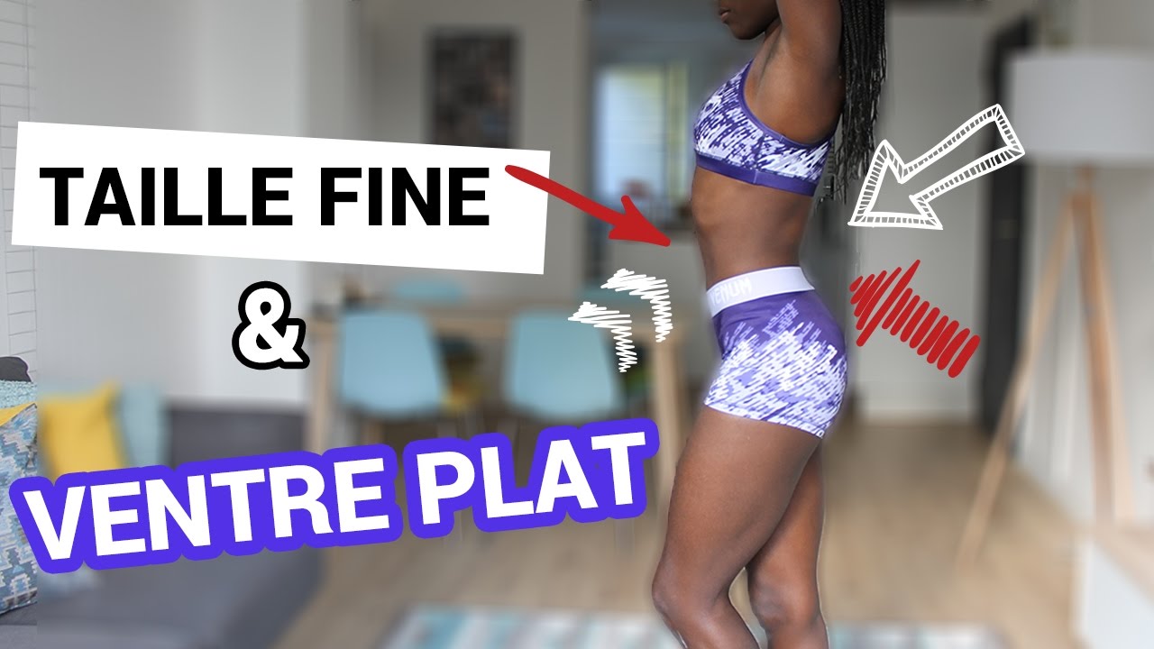 Taille fine et ventre plat (Workout 12 mins)┃Belle & Sportive