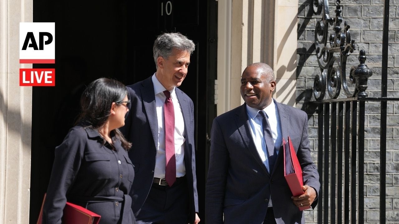 LIVE: UK Cabinet ministers arrive for first meeting since Starmer resignation