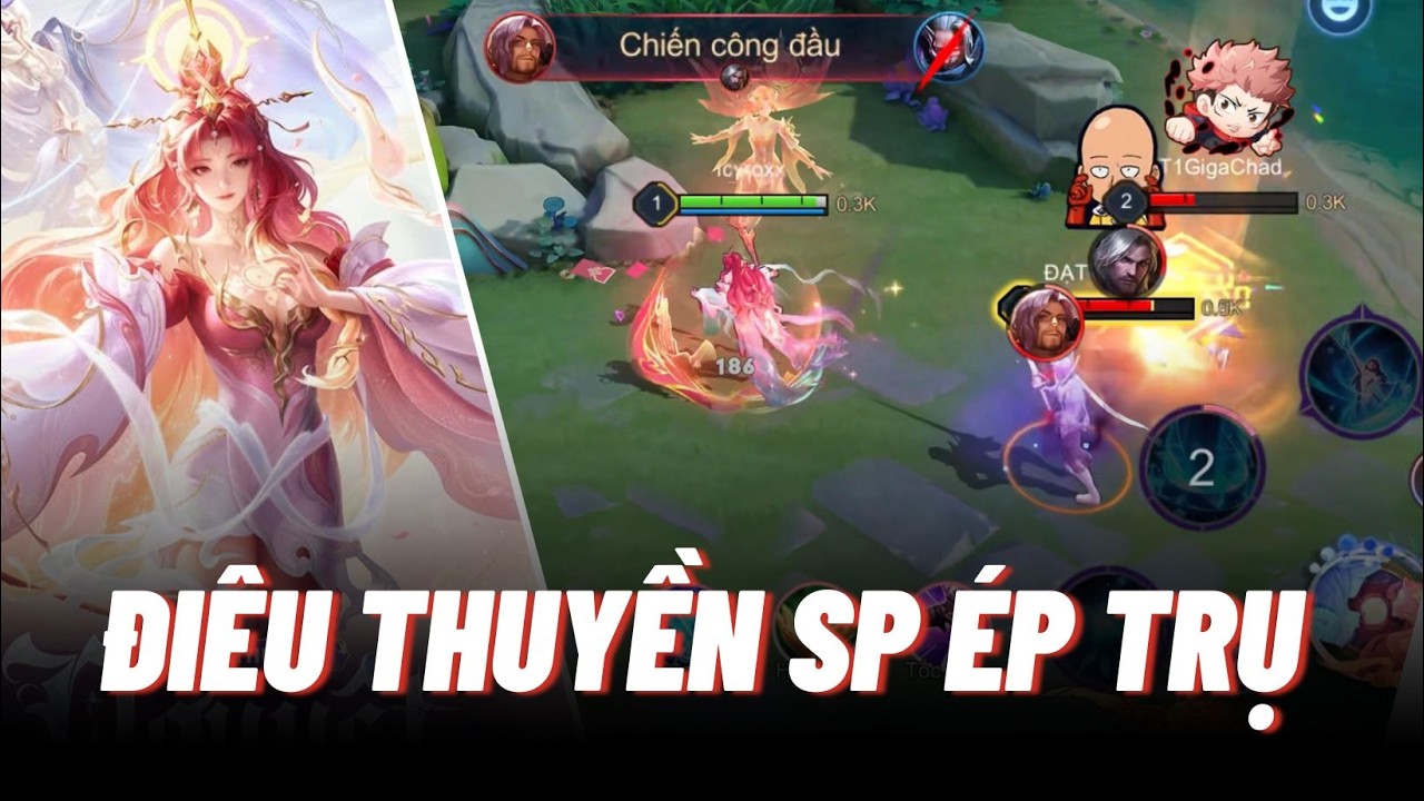 [icyfoxx] Bí kíp cầm Điêu Thuyền ép trụ lấy lợi thế hiệu quả | Liên quân mobile