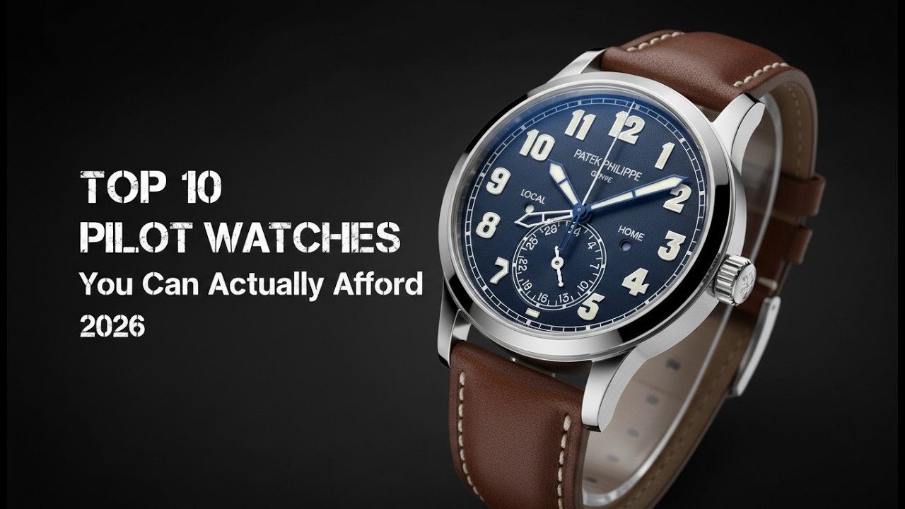 Top 10 Pilot & Aviation Watches 2026 - Budget to Mid-Range