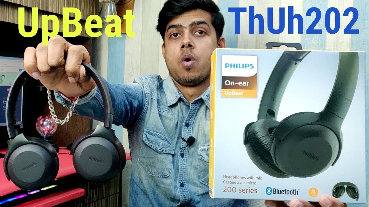 Philips UpBeat TAUH202 Wireless Headphones Unboxing & Review - 7startech