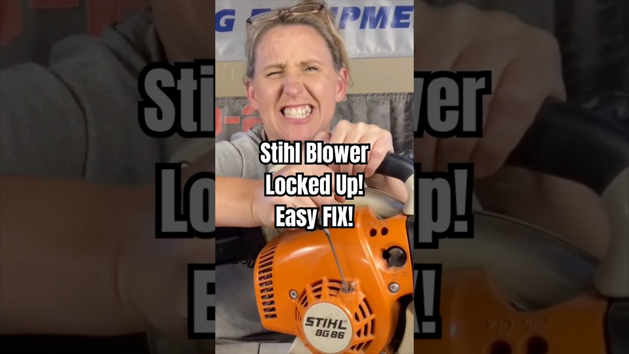 Stihl Blowers Secret FLAW! Save Your Blower With This EASY Fix!  #chickanic #smallenginerepair