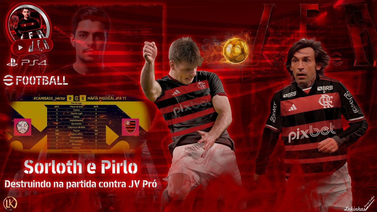 João Victor PRO sendo DESTRUÍDO por Pirlo e Sorloth