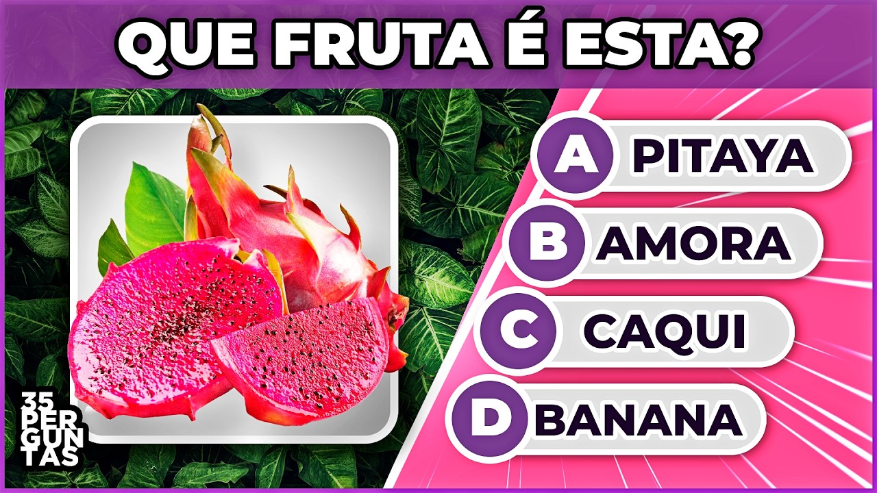 🍌🍓🍉 ADIVINHE A FRUTA | Será que você conhece bem das frutas? só 5% acerta #quiz #macaquiz 🙈