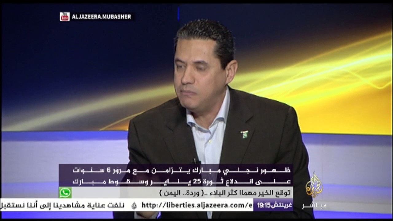 عبدالرحمن يوسف ينفعل على الهواء بسبب الشيخ القرضاوي