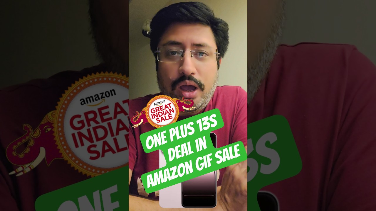 Oneplus 13s price revealed in Amazon Great Indian Festival Sale 2025 🔥#shorts #ytshorts