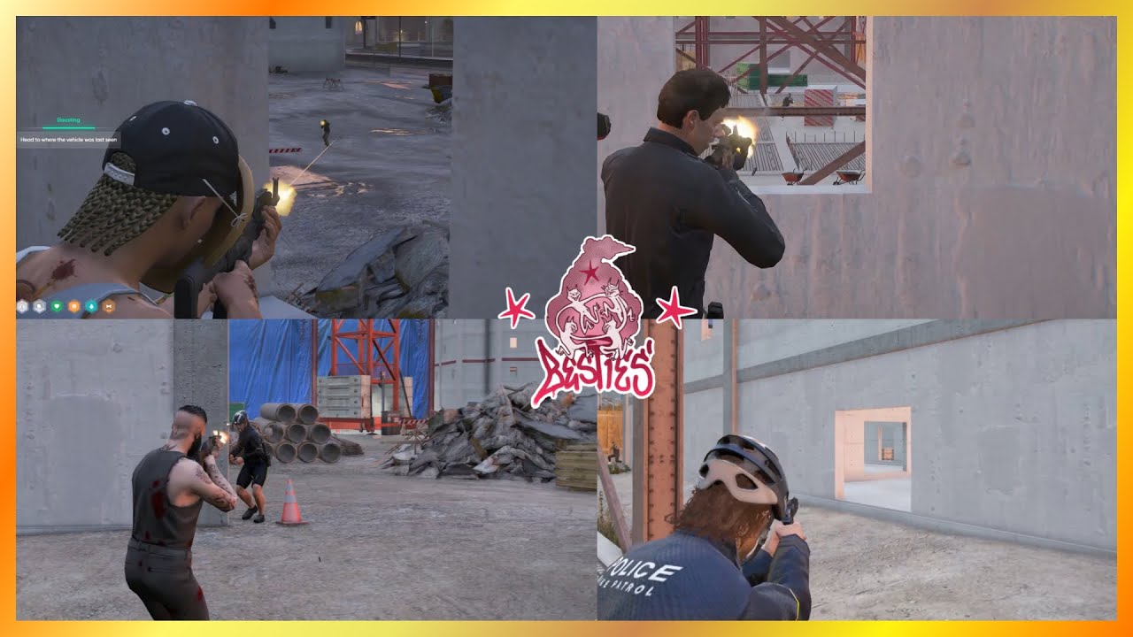 Besties vs Cops At Cypress Construction (Multi POVs) | NoPixel 4.0 GTA RP