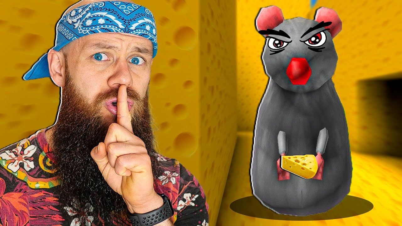 Uciekamy Przed *STRASZNYM SZCZUREM* w ROBLOX ( Cheese Escape )