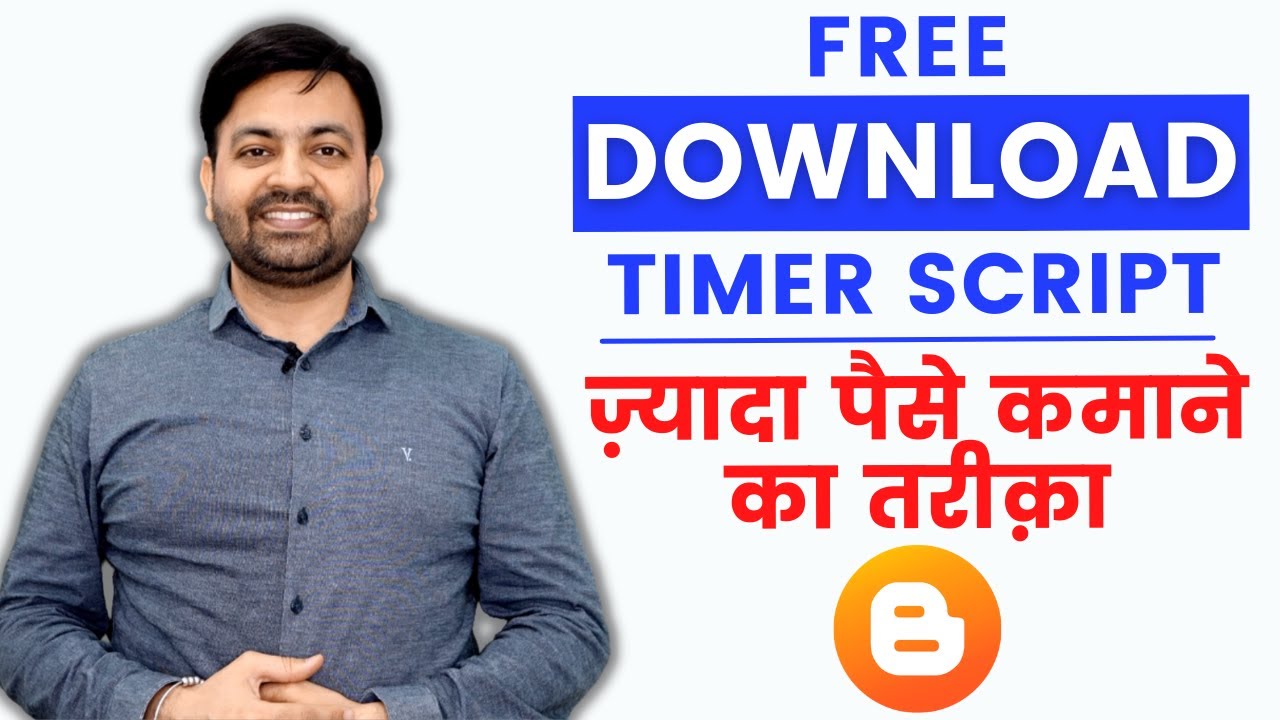 How to Add Download Timer Script in Blogger and Make Money (2022) Hindi | Techno Vedant