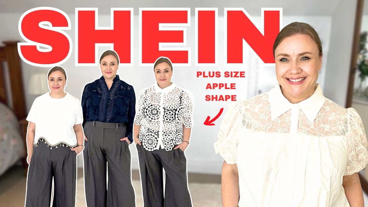 WHATS NEW AT SHEIN | Plus Size Fashion Haul | Apple Shape Body