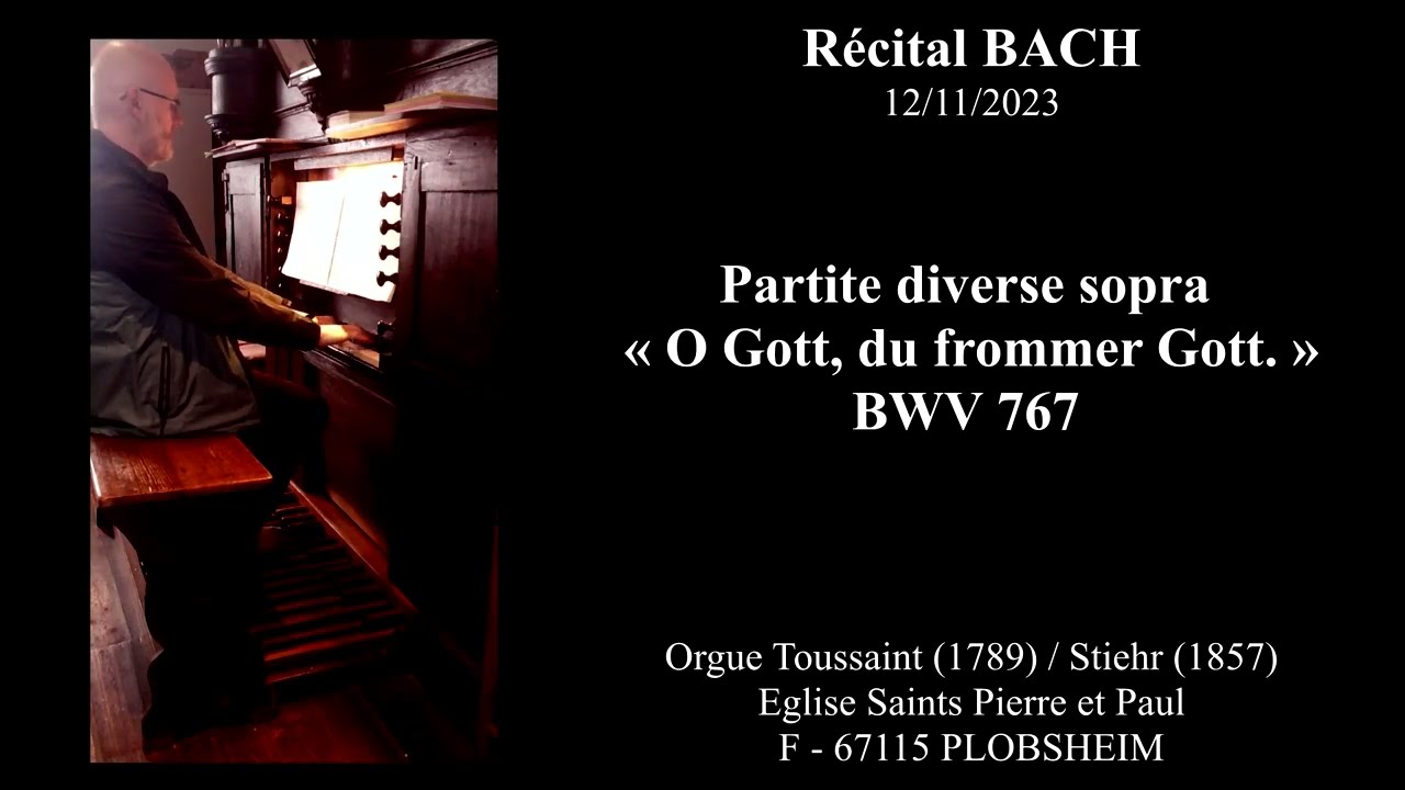 J.-S. BACH - Partite diverse sopra 