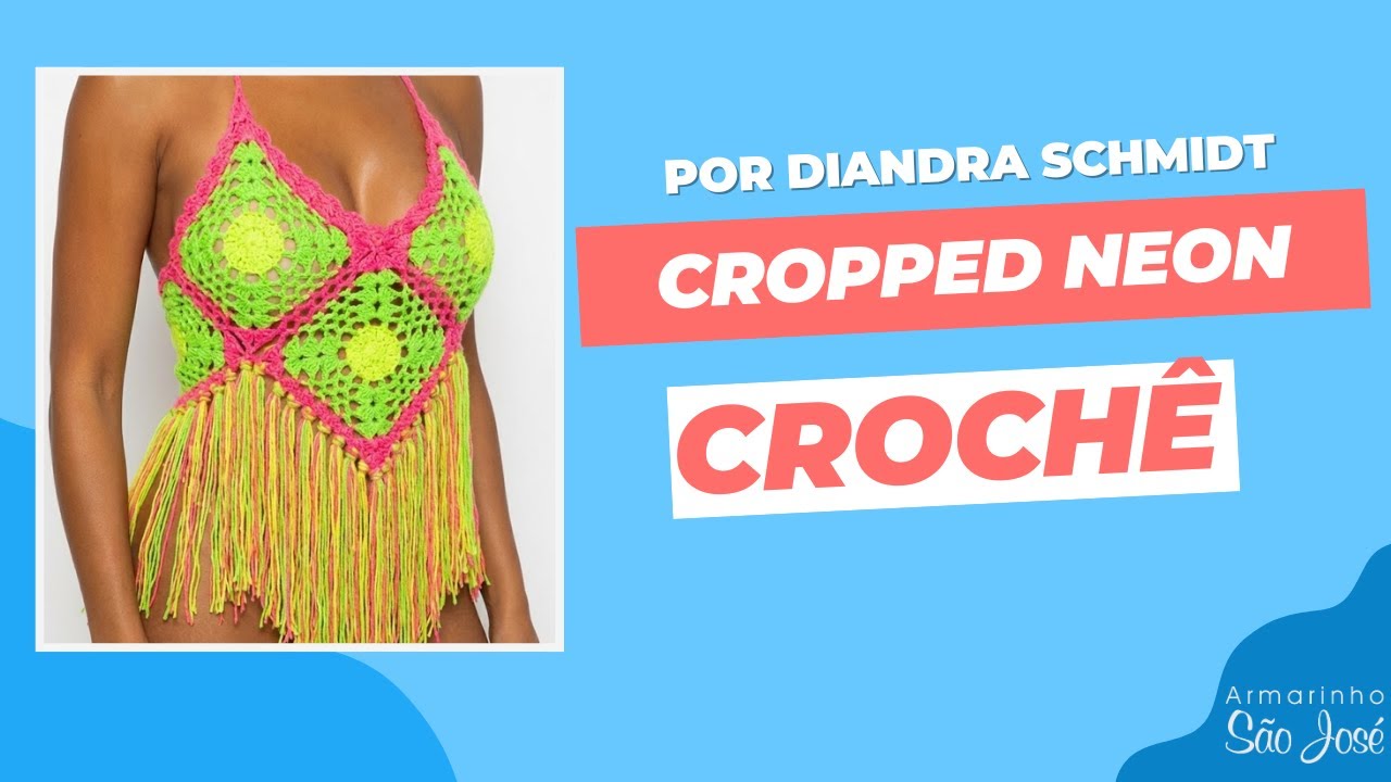 Como Fazer Cropped de Verão Em Crochê