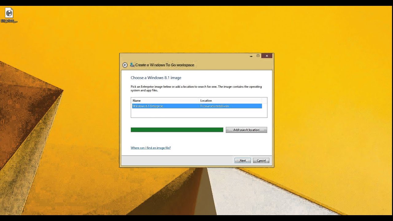 Windows To Go Demo