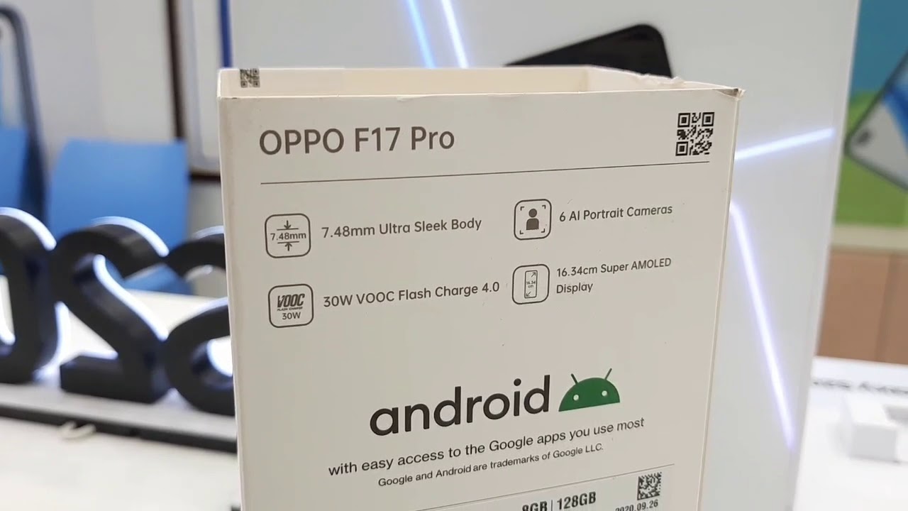 OPPO F17 PRO MAGIC BLUE UNBOX|30W VOOC Flash Charge 4.0