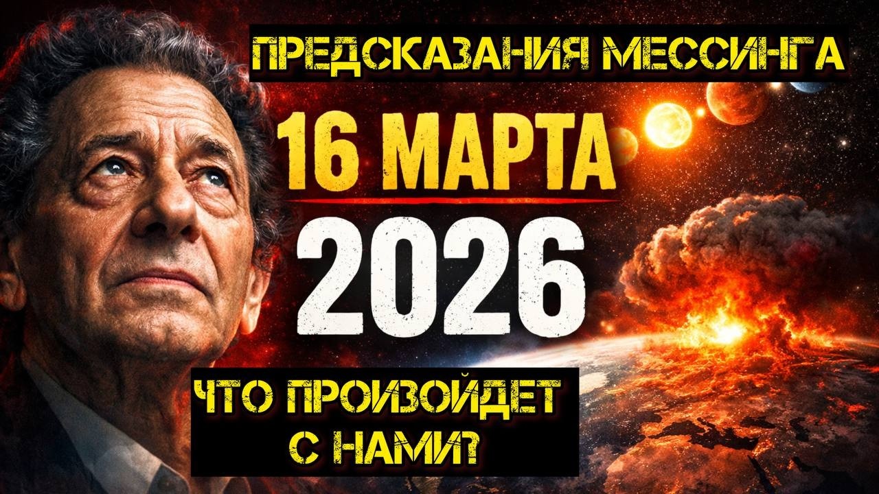 Что произойдет 16 марта 2026? Тайное пророчество Мессинга, Что с нами произойдет?