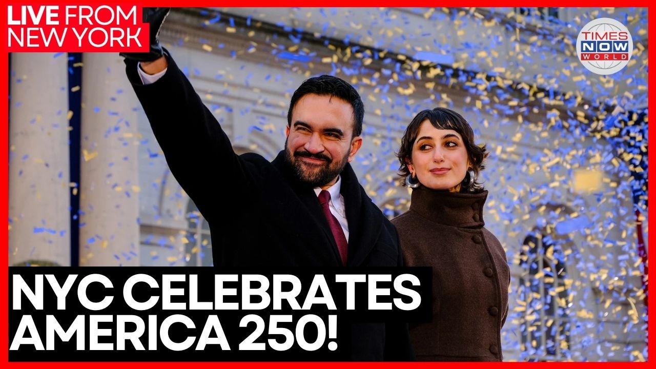 NYC America 250: LIVE: Mayor Zohran Mamdani&rsquo;s Major Address on U.S. Founding | Times Now World