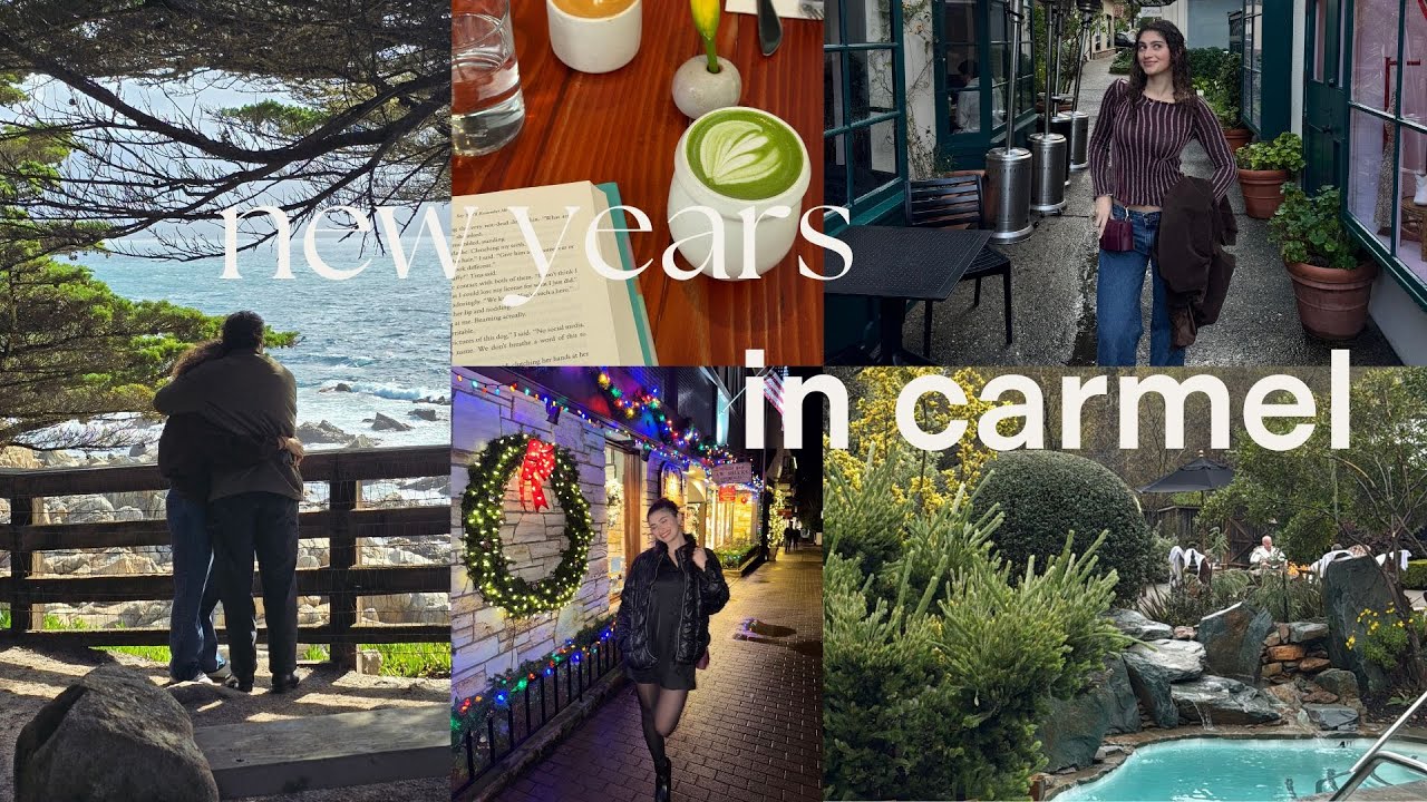 Видеоблог: Неспешная, уютная новогодняя ночь в Кармел-бай-зе-Си.