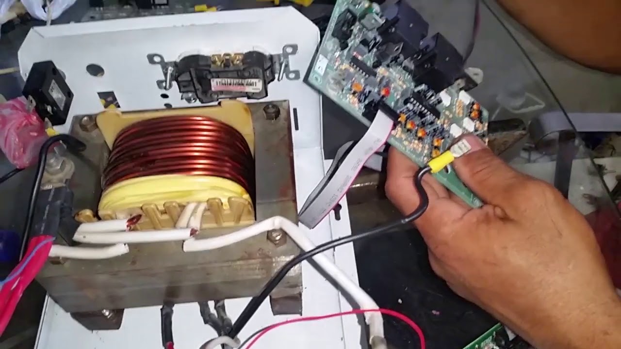 Como hacer un inversor de corriente para casa reciclado | Tarjeta de POTENCIA | 4ta parte