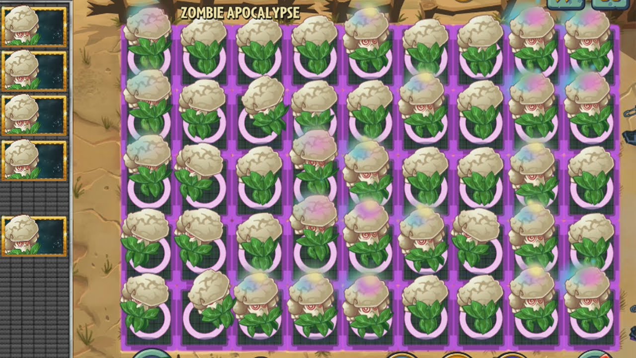 Plants vs Zombies 2 Hack - Colipoder vs Horda de Zombistein