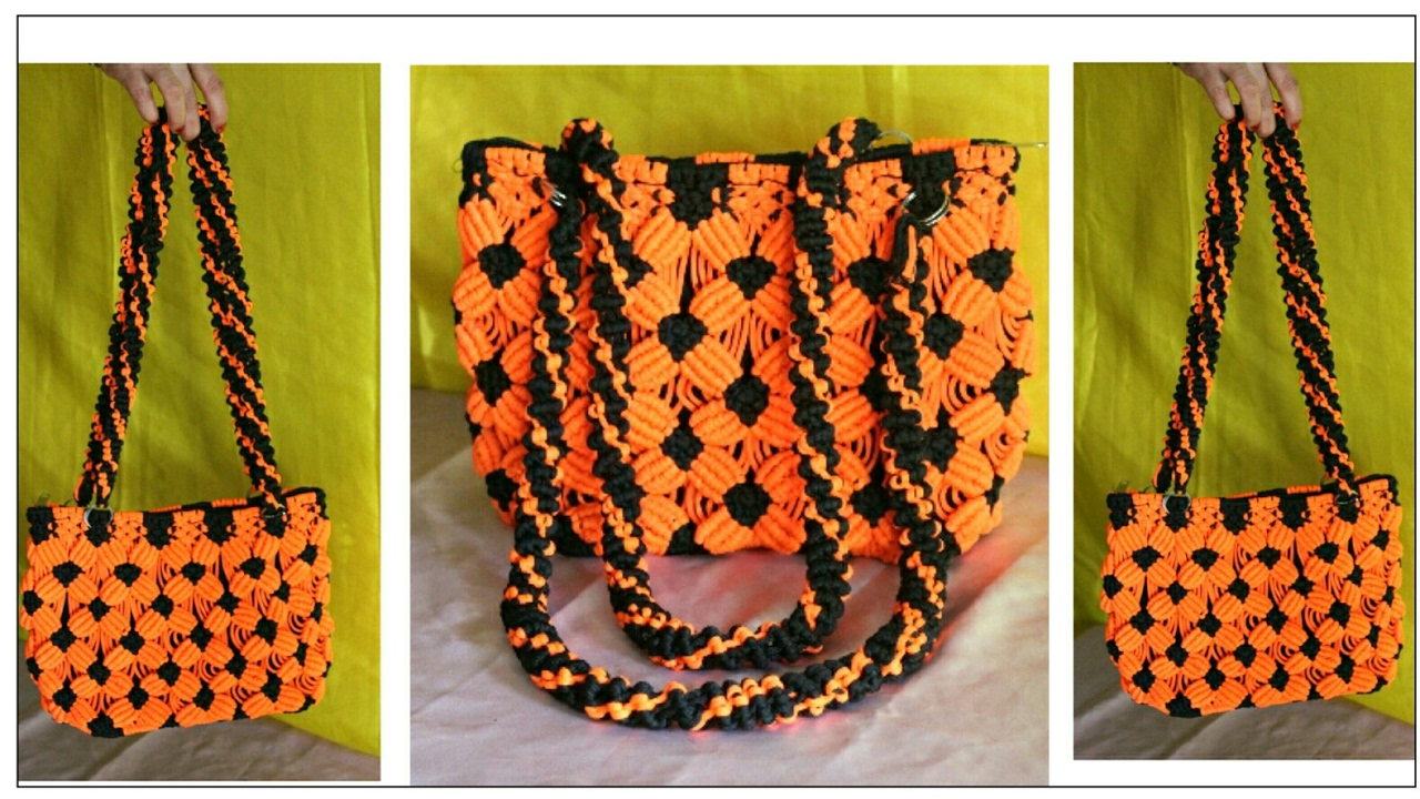 Easy & Simple Macrame Bag Tutorial Purse | Design #2 watch full video HD Tutorial