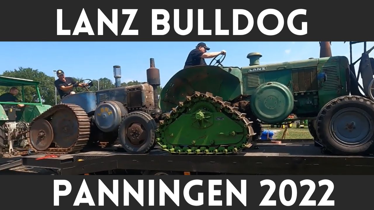 Tractor show Panningen Gloeikop tractoren 2022 / Lanz Bulldog / Hot Bulb tractors/ Glühkopf traktor