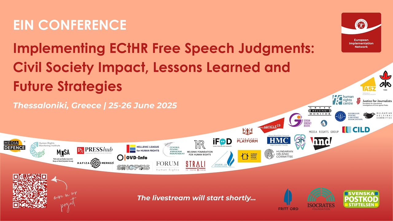 EIN Freedom of Expression Closing Conference