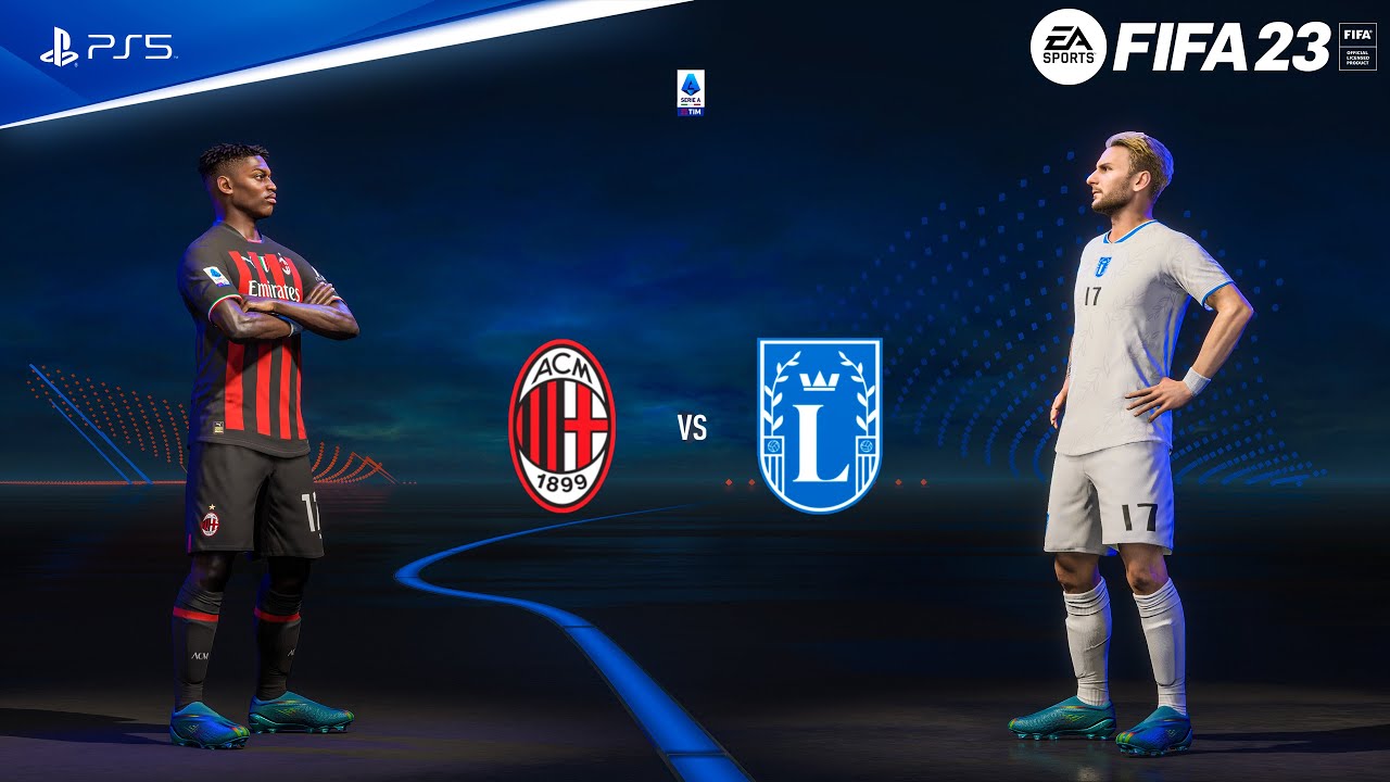 FIFA 23 — «Милан» против «Лацио» на стадионе «Сан-Сиро» | Полный матч Серии А 22/23 для PS5™ [4K60]