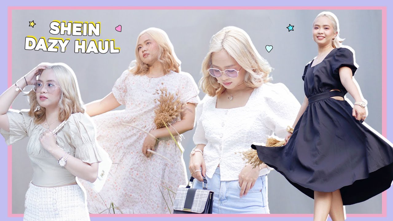 SHEIN DAZY HAUL | phonycore 2022 (Philippines)