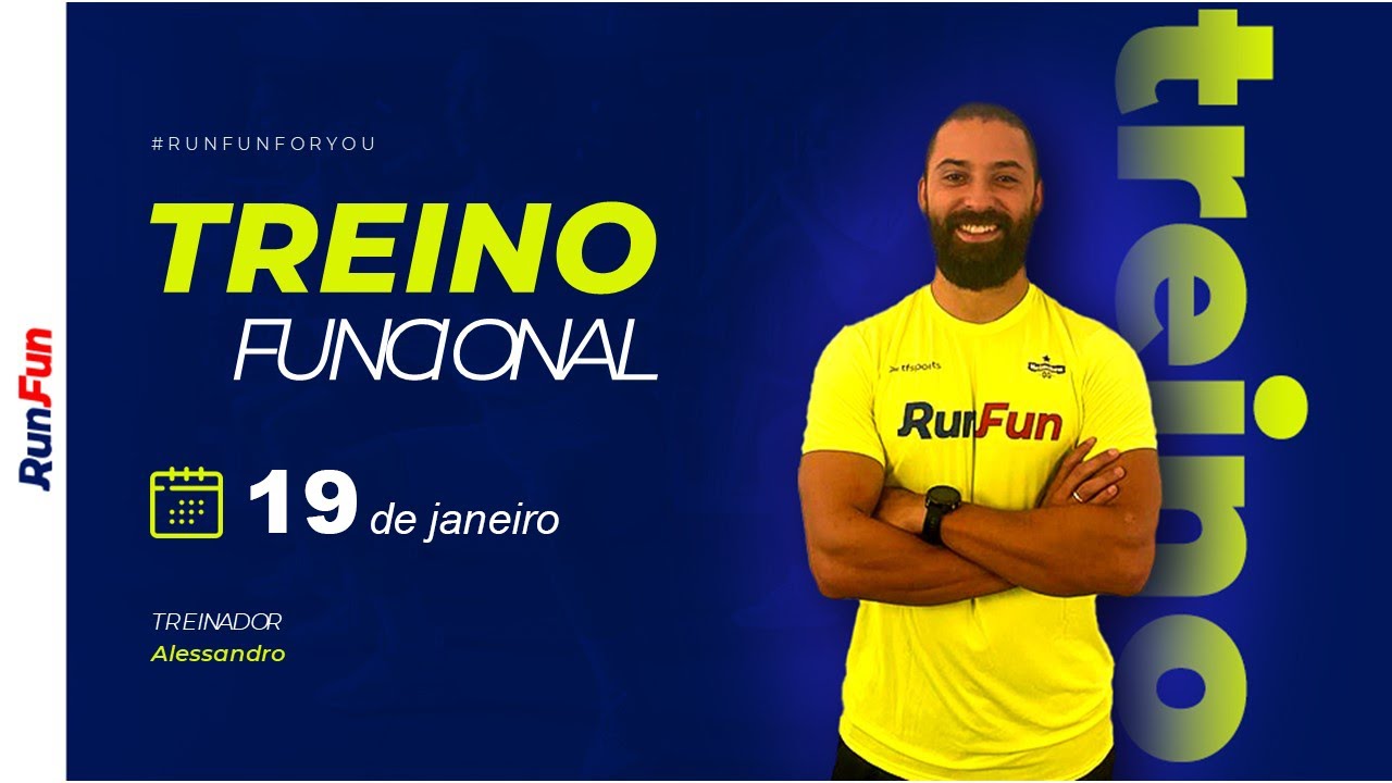 Treino Funcional - Professor Alessandro - 19/01/2026 - RunFun Assessoria Esportiva