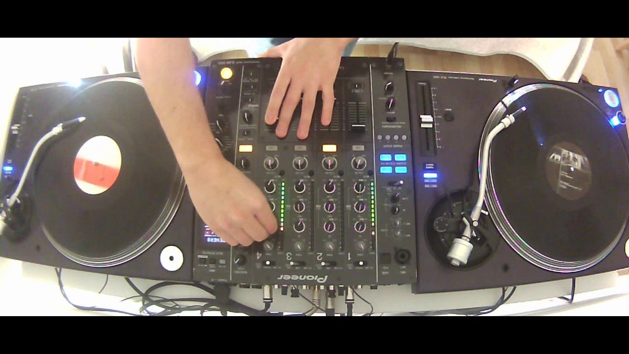 Pioneer plx1000 + pioneer djm850 set Techno