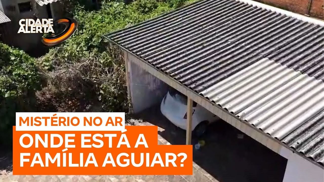 Família desaparecida: Cidade Alerta mostra imagens aéreas exclusivas da casa de Silvana Aguiar
