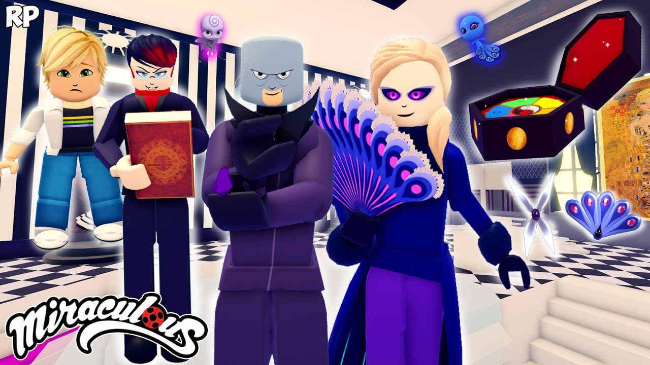 GABRIEL AND EMILIE ORIGINS STORY NO MIRACULOUS RP - MIRACULOUS ROBLOX!