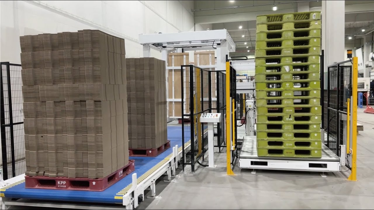 아성코리아 / 인터넷 박스 제작 자동화공정 / ETERNA(BOBST GROUP)