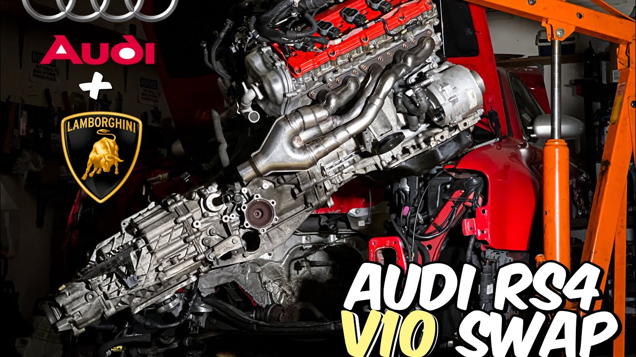 What if the Audi RS4 had a V10? [RS4 V10 Swap: Episode 1]