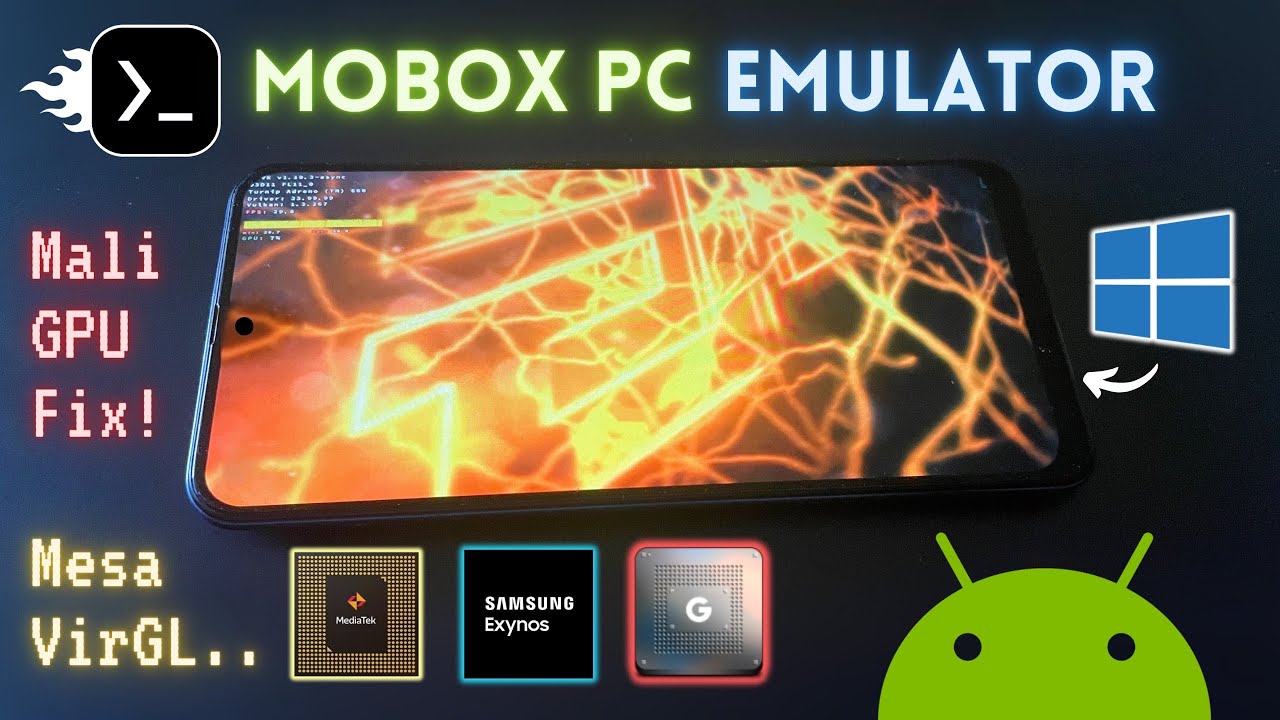 Установка эмулятора ПК MOBOX на любой MediaTek/Exynos/Tensor &mdash; исправление для Mali GPU!
