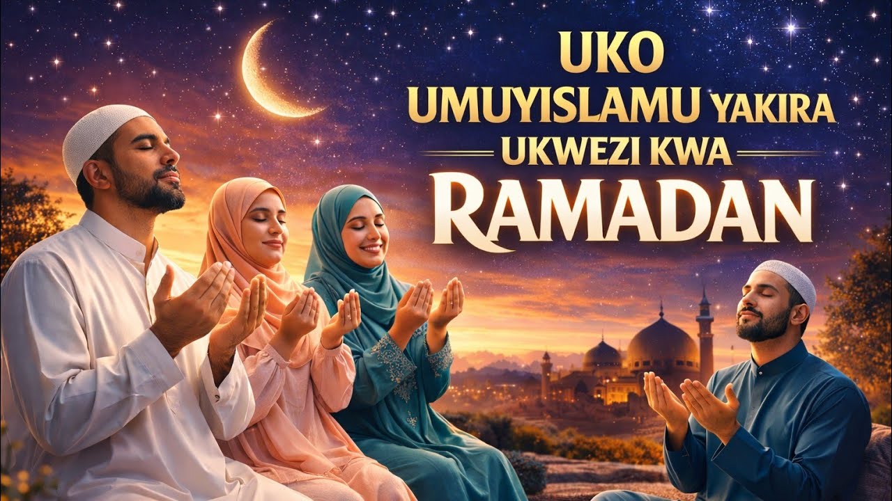 UKO UMUYISLAMU YAKIRA UKWEZI KWA RAMADAN {HOW A MUSLIM SHOULD WELCOME THE MONTH OF RAMADAN}