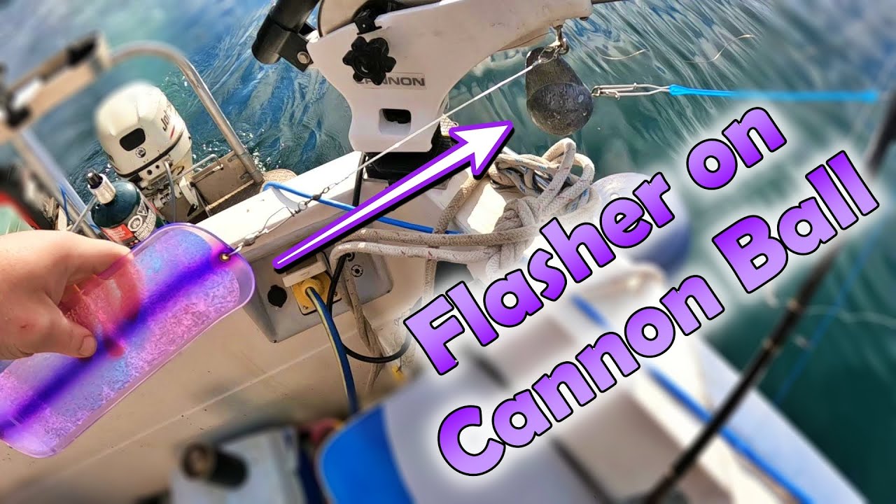 Fishing With the Flasher on the Downrigger