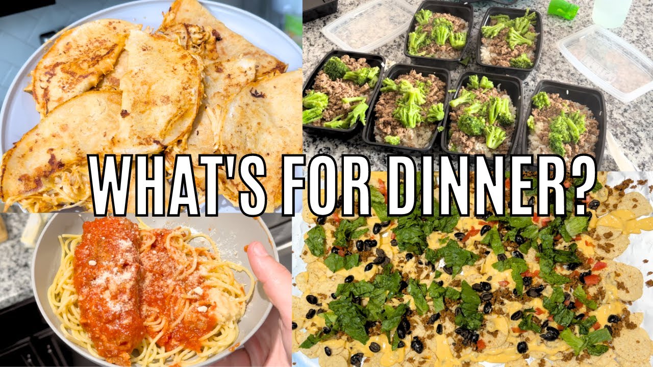 WHATS FOR DINNER? Easy Family Friendly Dinner Ideas
