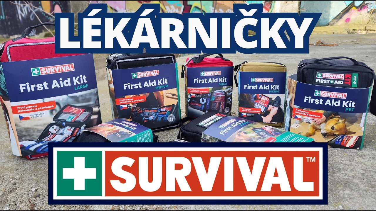 Lékárničky SURVIVAL - Nová úroveň péče při první pomoci!