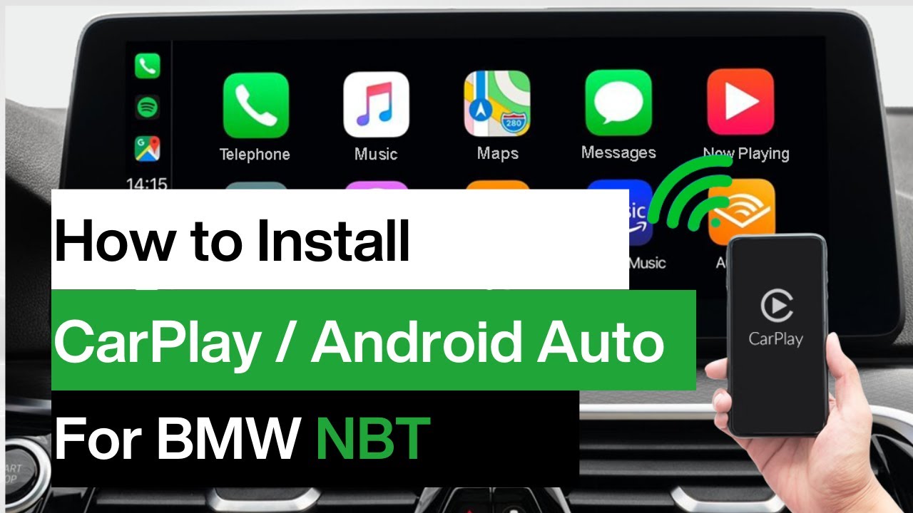 How To Install CarPlay / Android Auto for a BMW NBT Radio