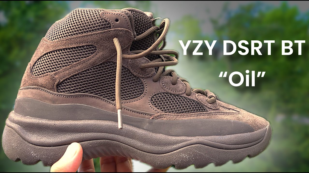 Руководство по размерам Yeezy Desert Boot «Oil» 2024 и для пеших прогулок