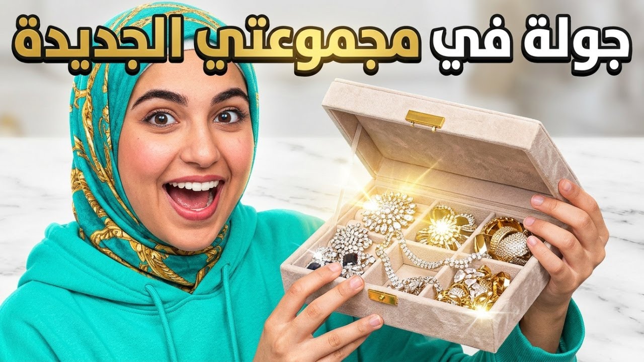 جولة في مجموعتي الجديدة: بروشات ومجوهرات فاخرة 💎 Unboxing Luxury Accessories