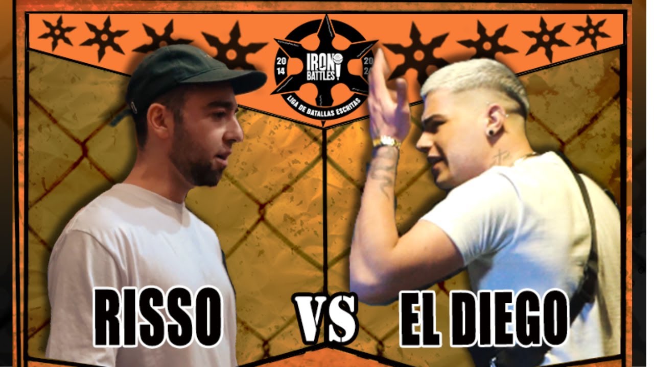 EL DIEGO VS RISSO | 🔴IRON BATTLES #elsmallroommaspicante #ironbattles