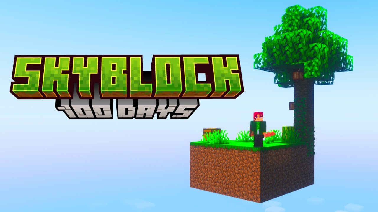 100 Days of Minecraft Skyblock
