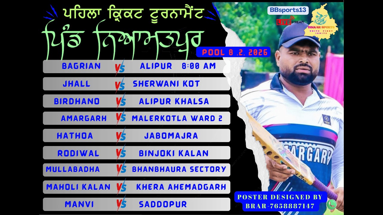 Niyamatpur Nirol Tournament  2026