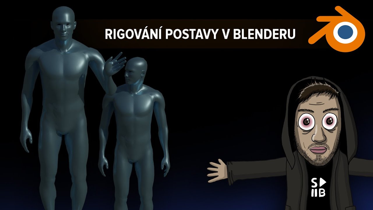 Blender | Rigování postavy | Add-on Rigify