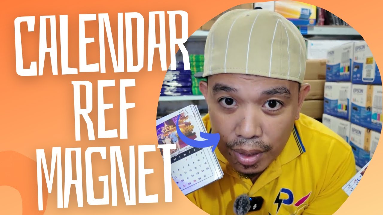 CALENDAR REF MAGNET | GIVEAWAY | SOUVENIR | INSTAX | The Printing Shock | Marlon Ubaldo