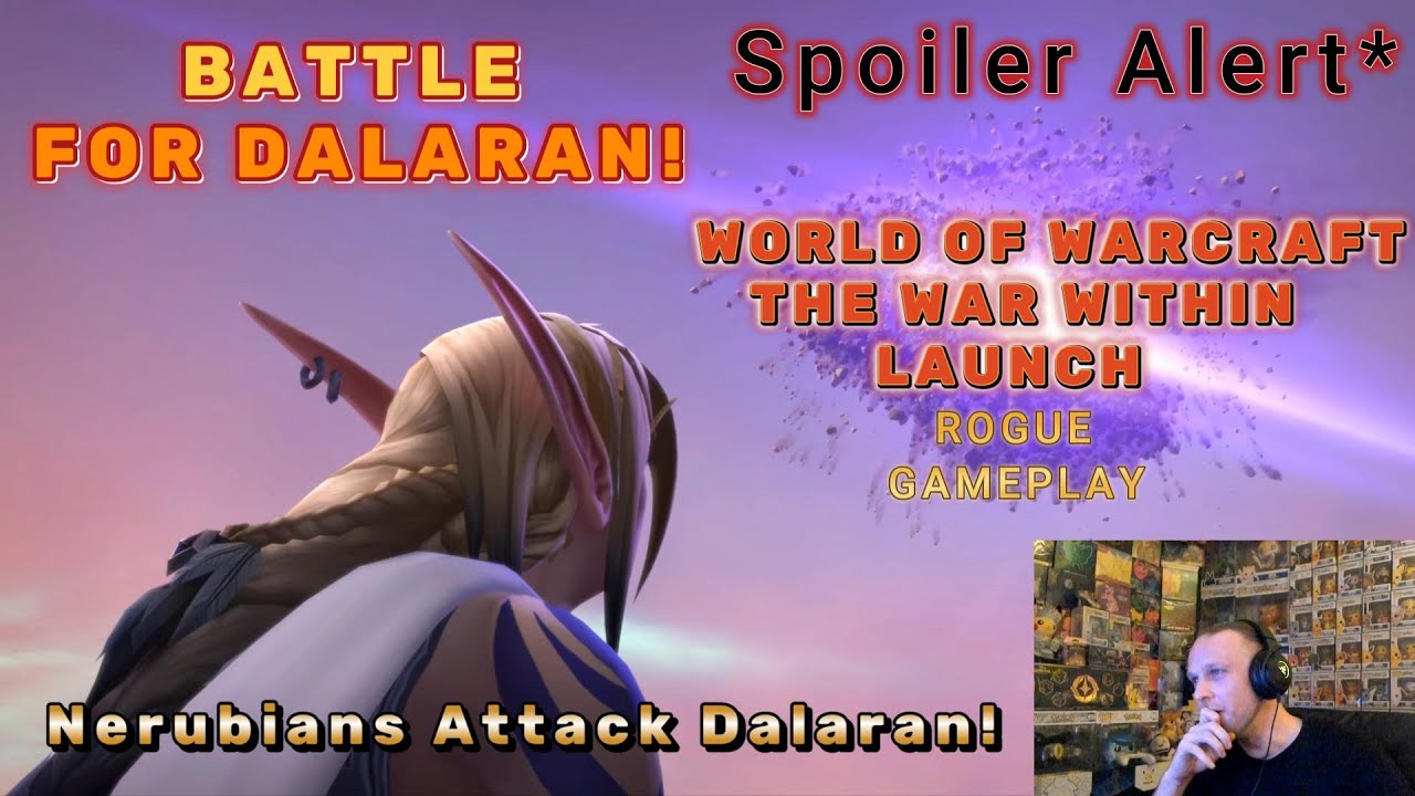 Nerubians Attack Dalaran! Xalatath vs. Khadgar Cinematic - The War Within Launch Gameplay Reaction!